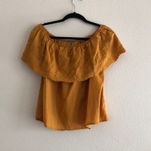 Off the shoulder top